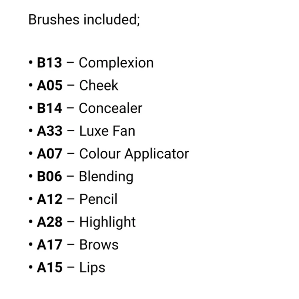 Alice in Wonderland 10 Piece Brush Set - Picture 16 of 16
